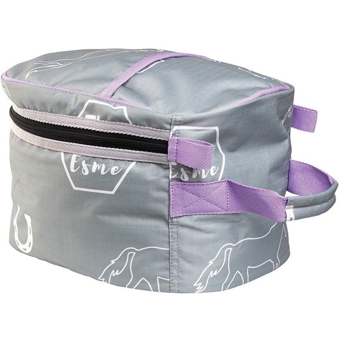 2022 Hy Equestrian This Esme Hat Bag 35078 - Lavender / Grey